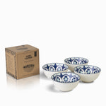 Tazon flor indigo 14 cm set x 4-2-AMBIENTE GOURMET MÉXICO