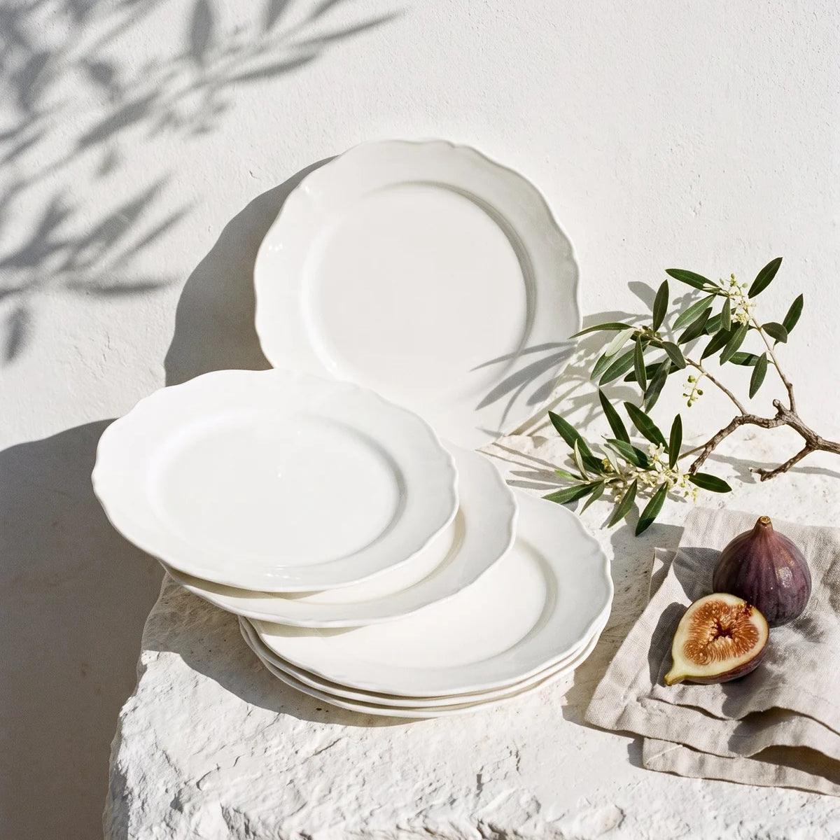 Plato pequeño opra 19 cm setx4
