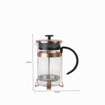 Cafetera prensadora 4 tazas copper
