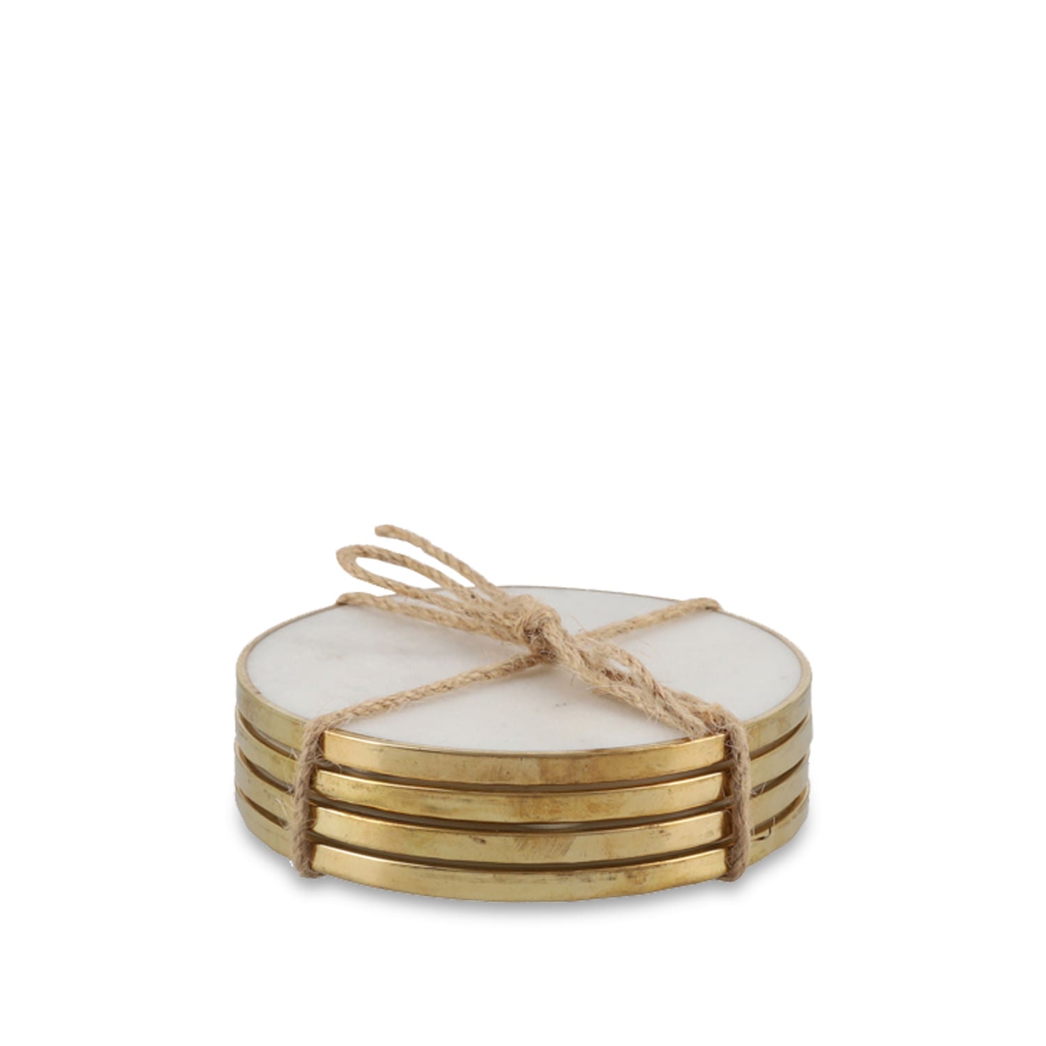 Set portavasos borde dorado set x 4-2-AMBIENTE GOURMET MÉXICO