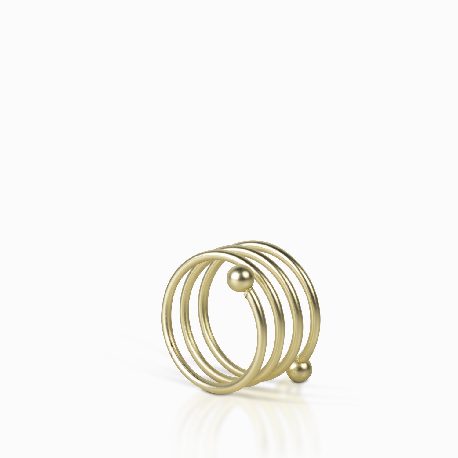 Servilletero en espiral dorado-1-AMBIENTE GOURMET MÉXICO