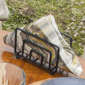 Servilletero cuatro negro-2-AMBIENTE GOURMET MÉXICO