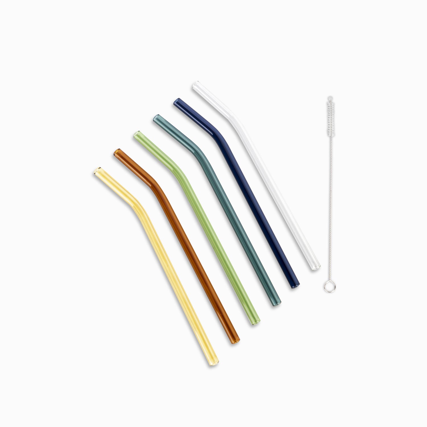 Pitillos en vidrio set x 6-1-AMBIENTE GOURMET MÉXICO