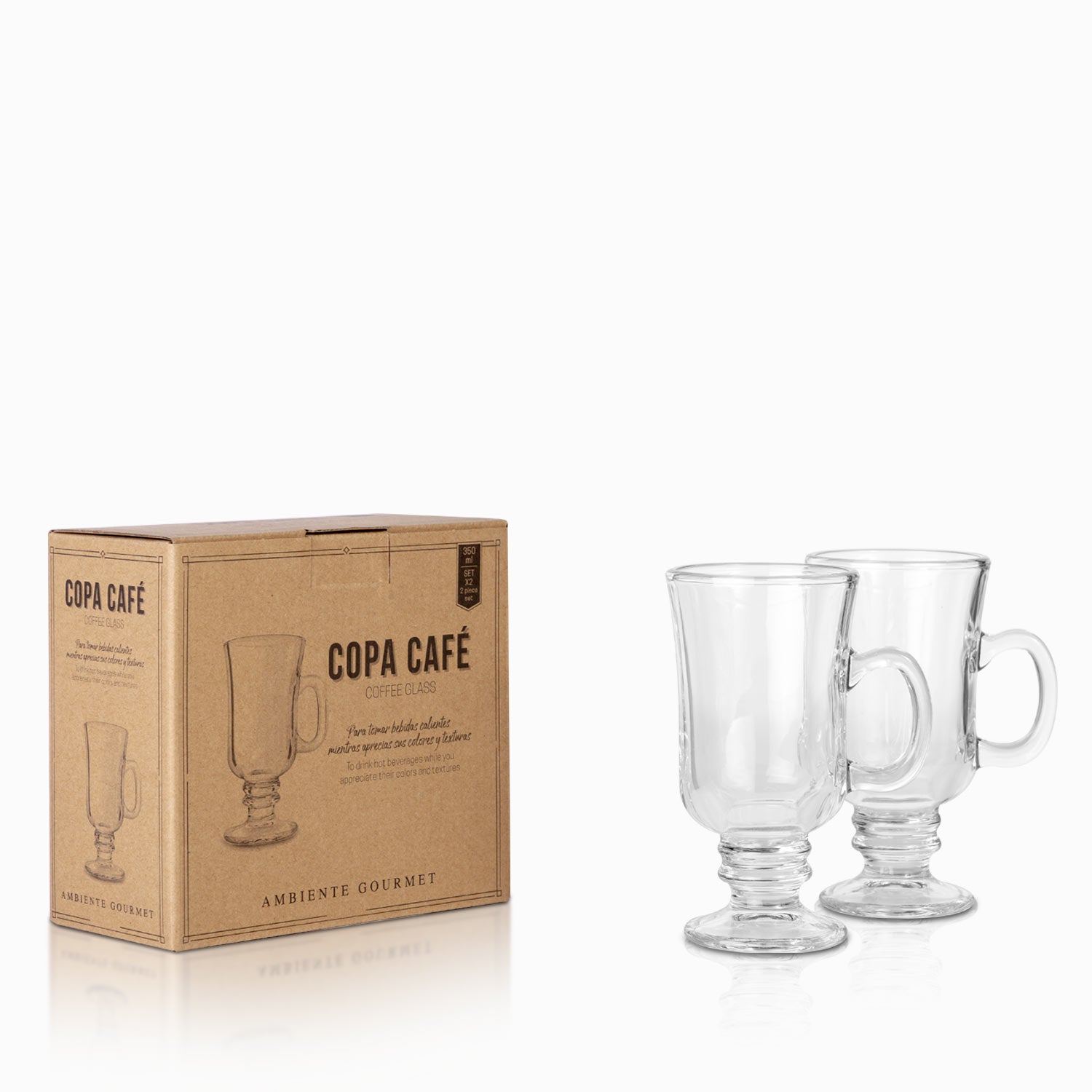 Copa café 350ml set x2-1-AMBIENTE GOURMET MÉXICO