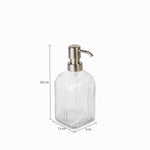 Dispensador De Jabon Cuadrado Rayas