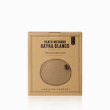 Plato mediano gayra blanco 21 cm setx4