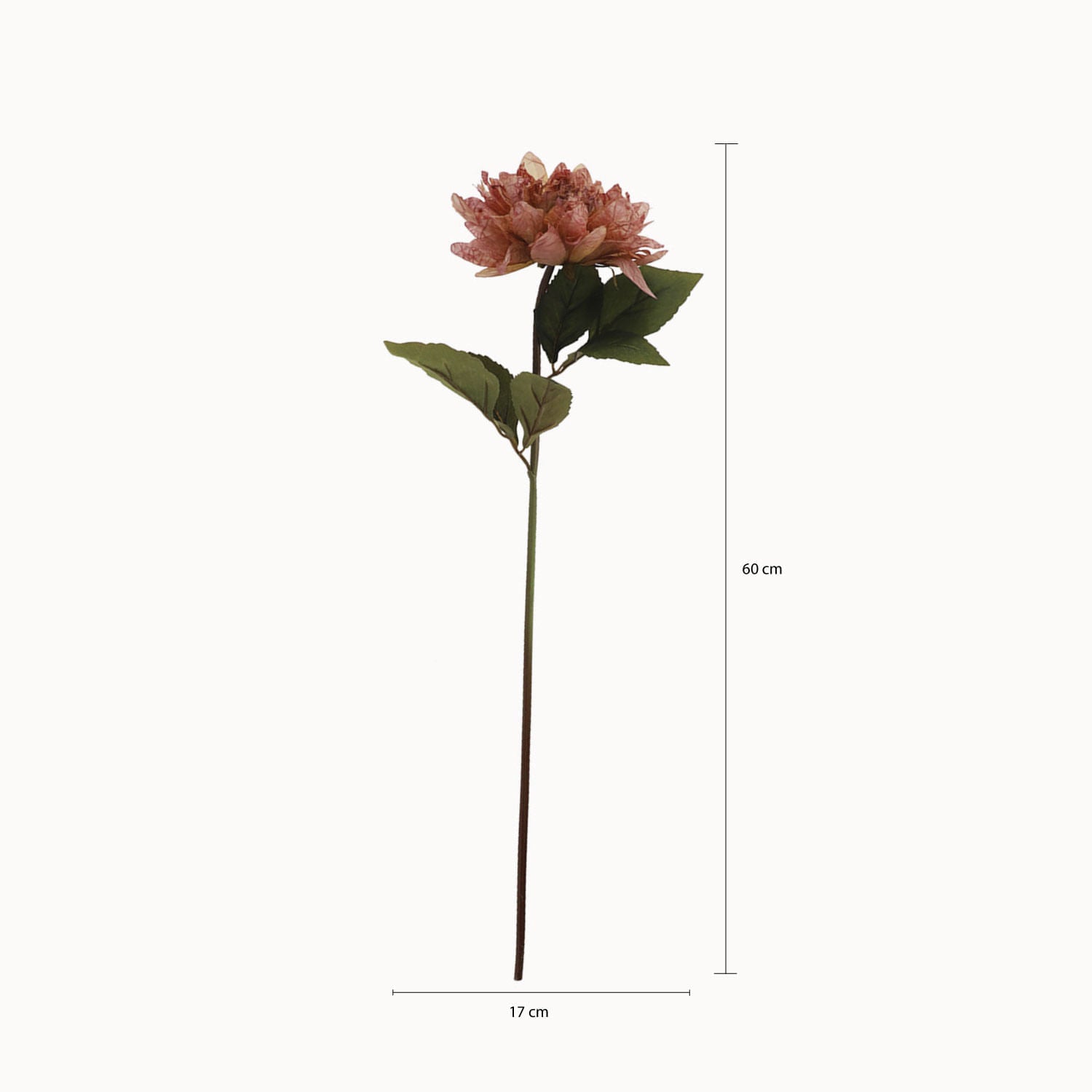 Flor rosa 60cm