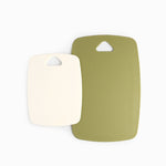 Tablas Para Picar Verde-Blanco Set X2