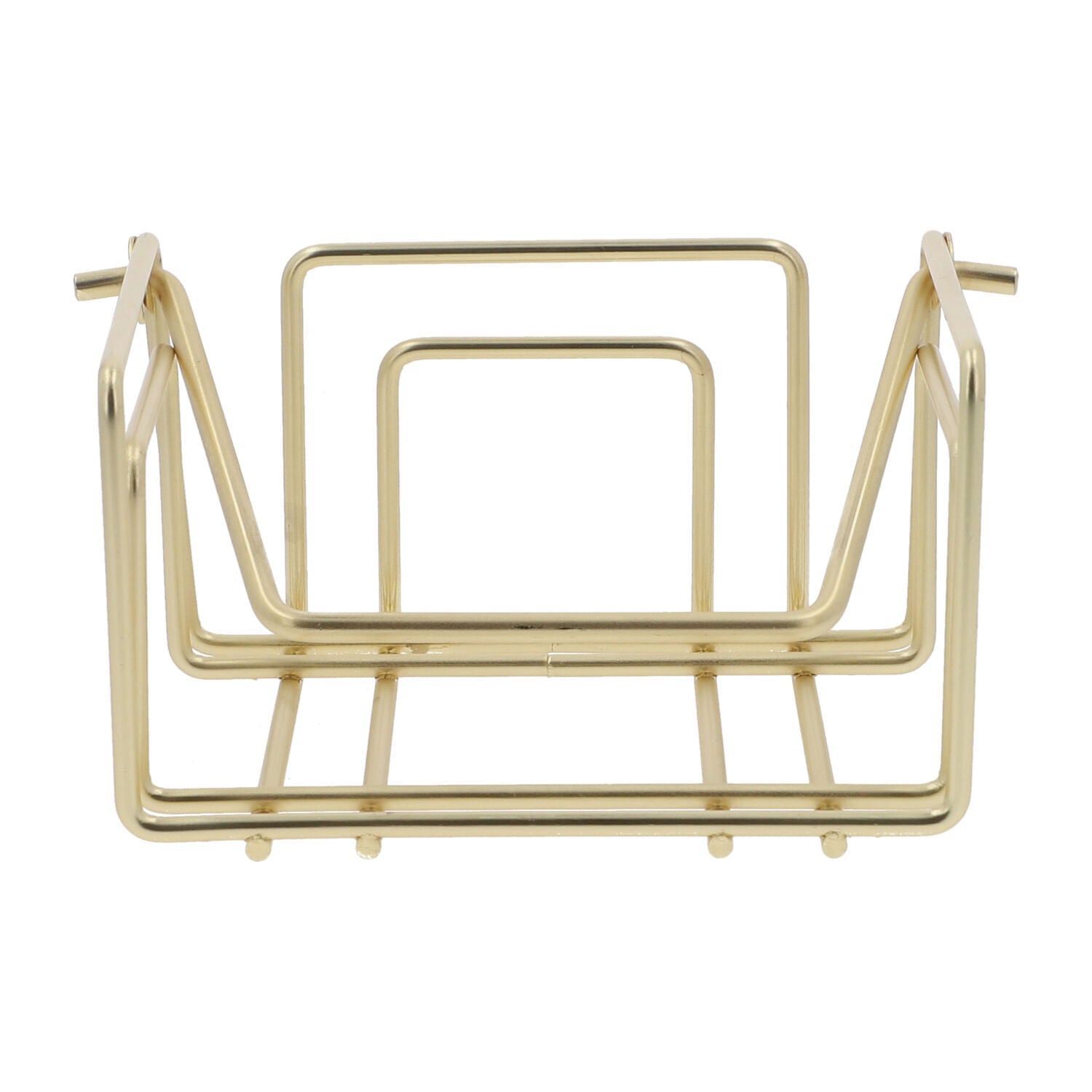 Servilletero cuadrado dorado mate-2-AMBIENTE GOURMET MÉXICO