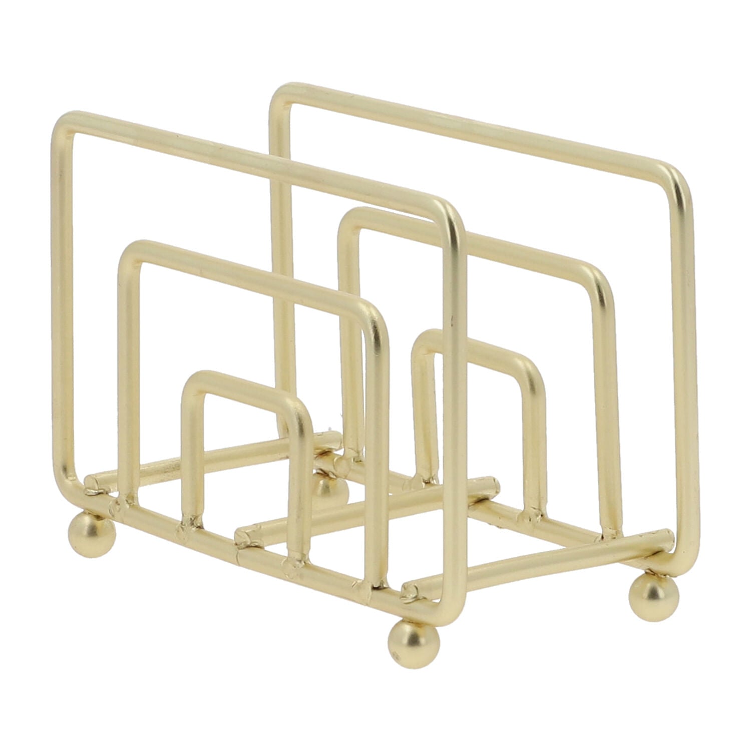 Servilletero cuatro dorado mate-3-AMBIENTE GOURMET MÉXICO