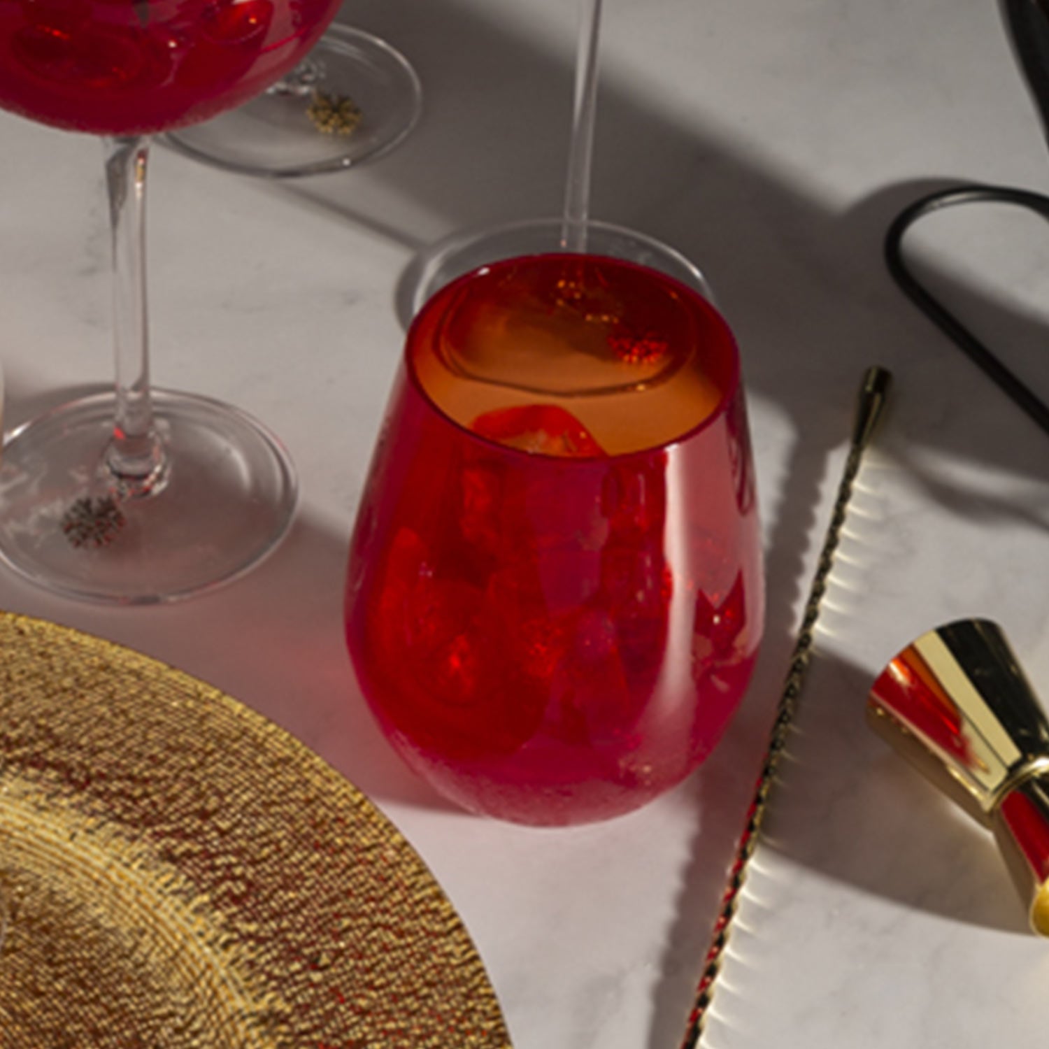 Vaso gala rojo 670 ml set x 2-2-AMBIENTE GOURMET MÉXICO