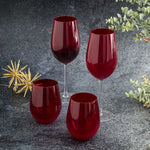 Vaso gala rojo 670 ml set x 2-3-AMBIENTE GOURMET MÉXICO