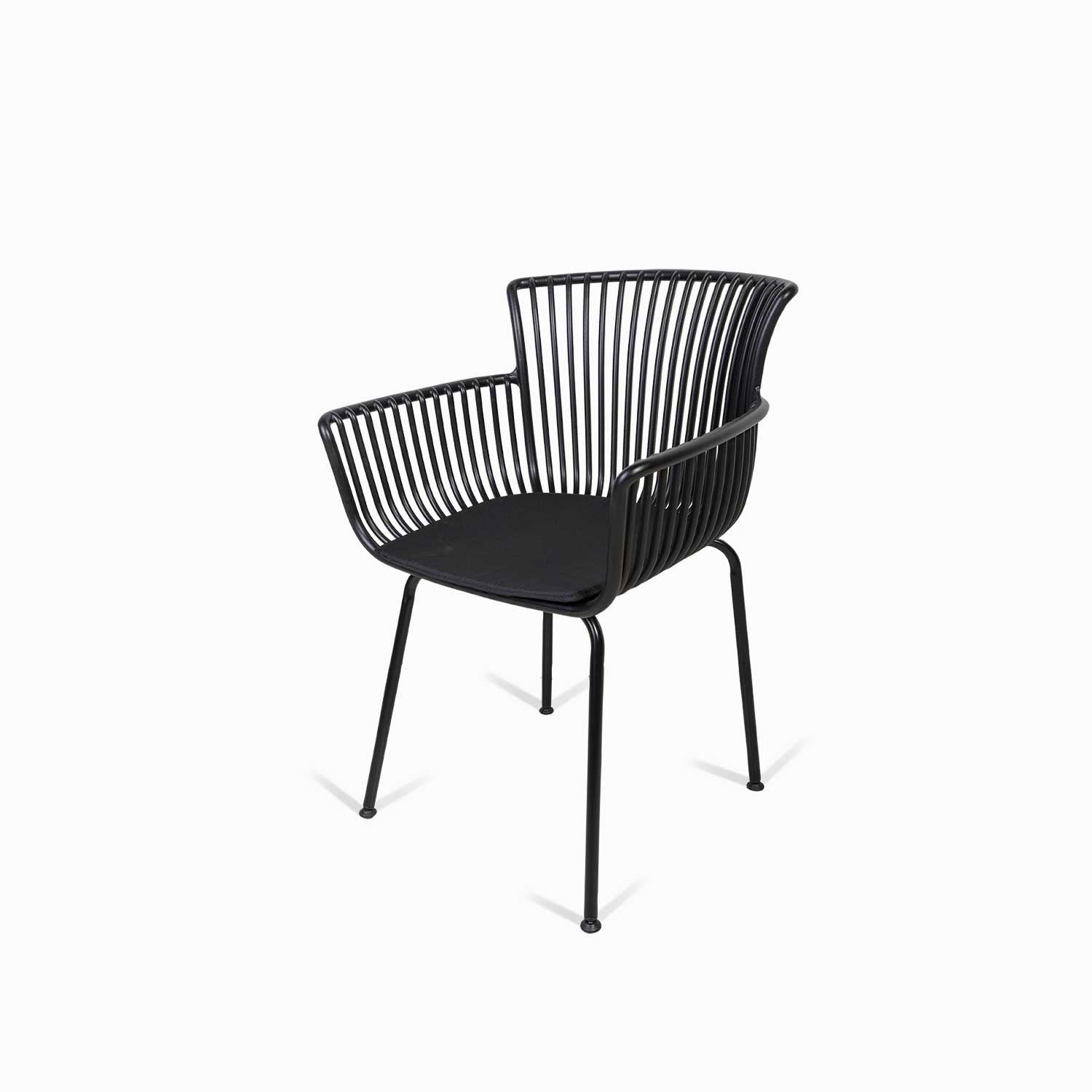 Silla comedor Lodi negra