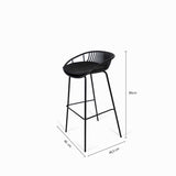 Silla Bar Lodi negra