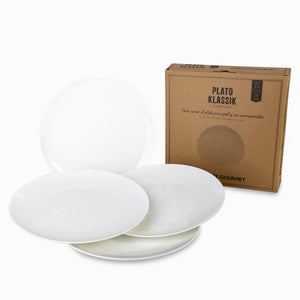 Plato principal Klassik 26cm set x4-1-AMBIENTE GOURMET MÉXICO