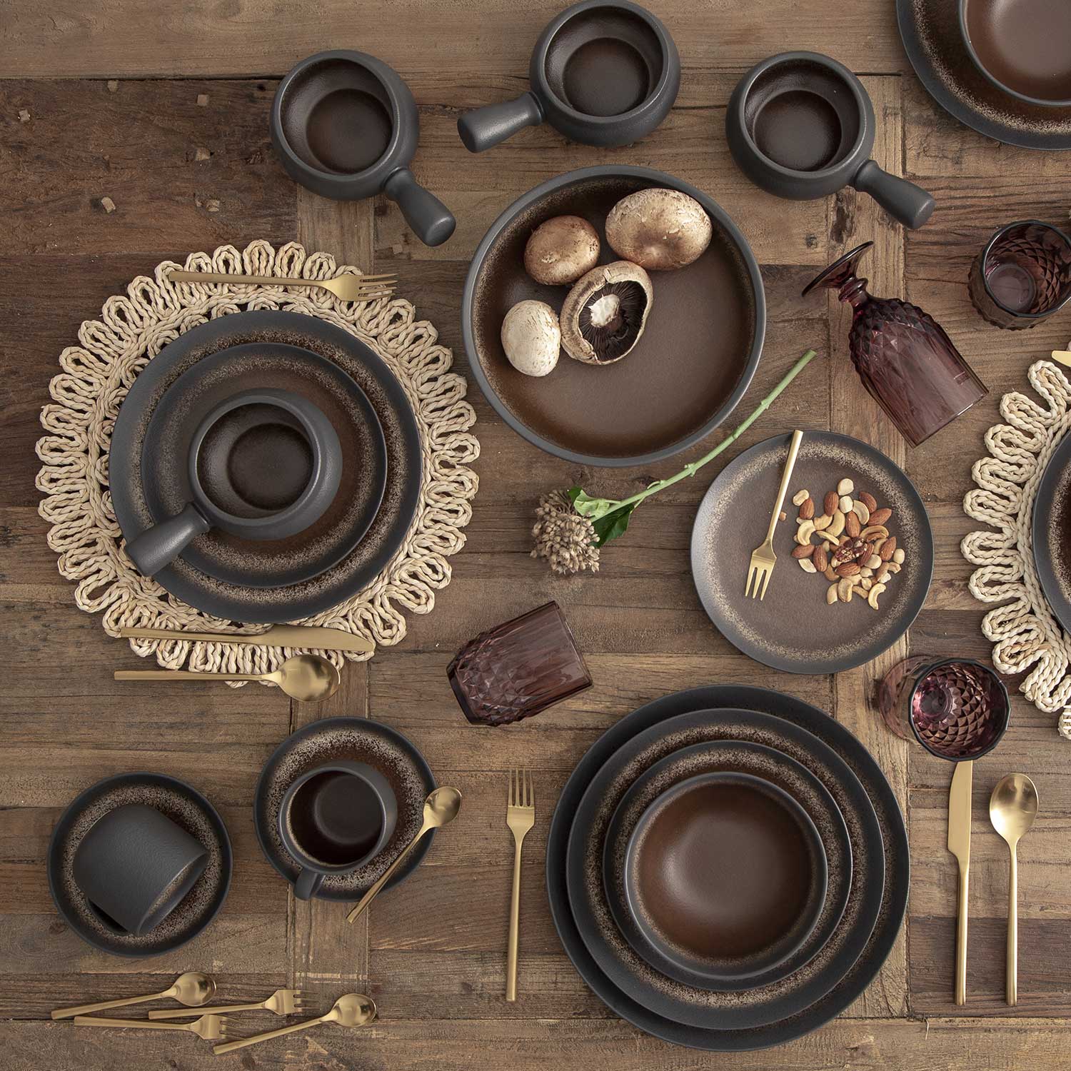 Plato mediano Pietra 20cm set x4-4-AMBIENTE GOURMET MÉXICO