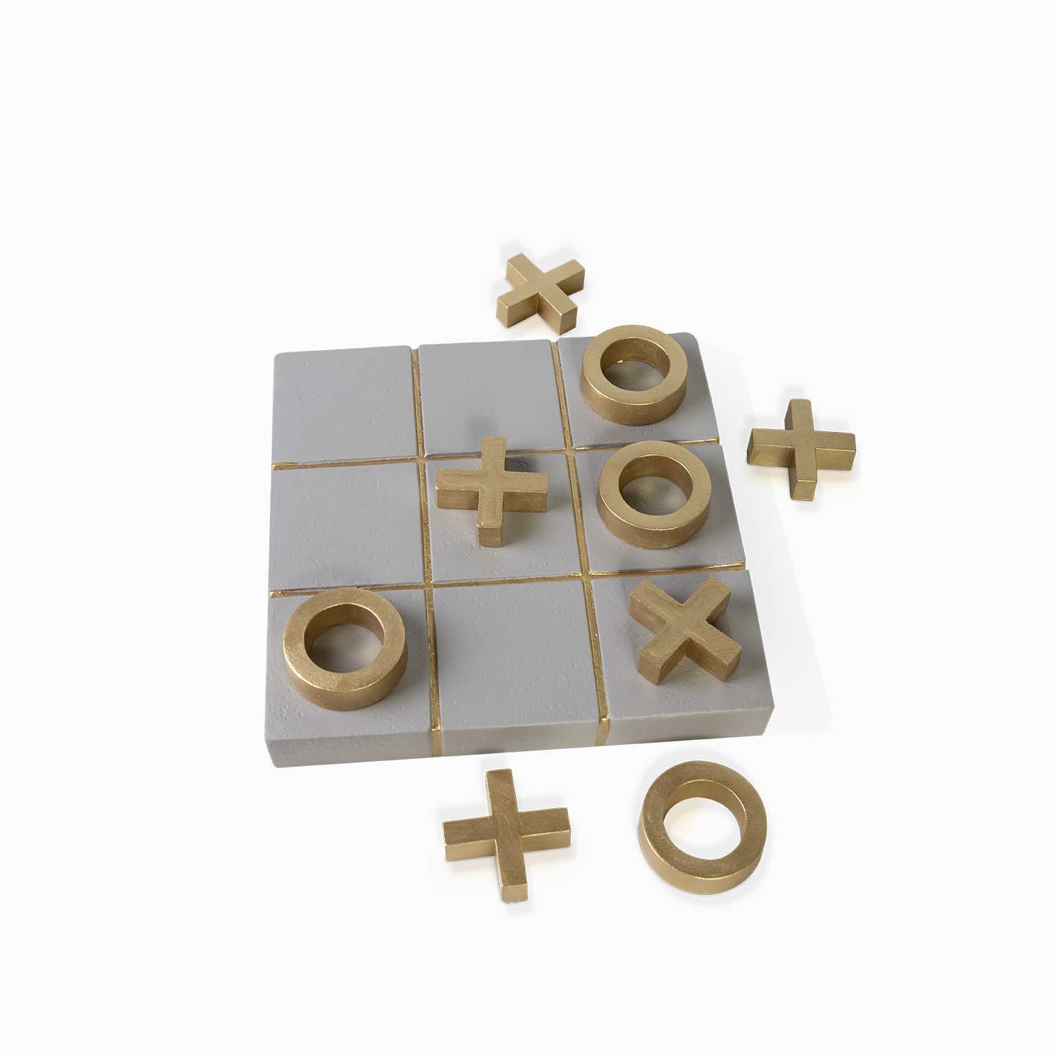 Tic tac toe dorado