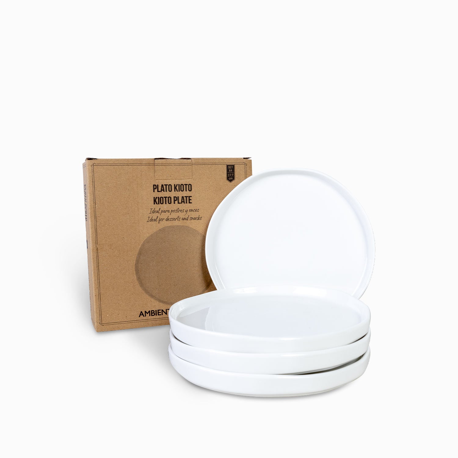 Plato pequeño Kioto 17,7cm set x4-3-AMBIENTE GOURMET MÉXICO