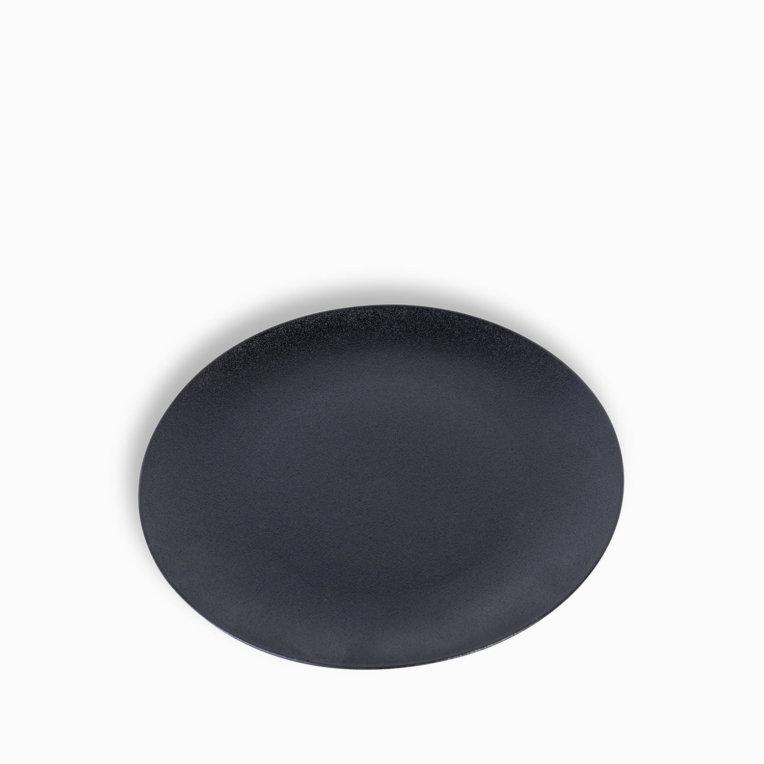 Plato base negro mate 30 cm