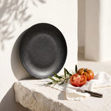 Plato base negro mate 30 cm