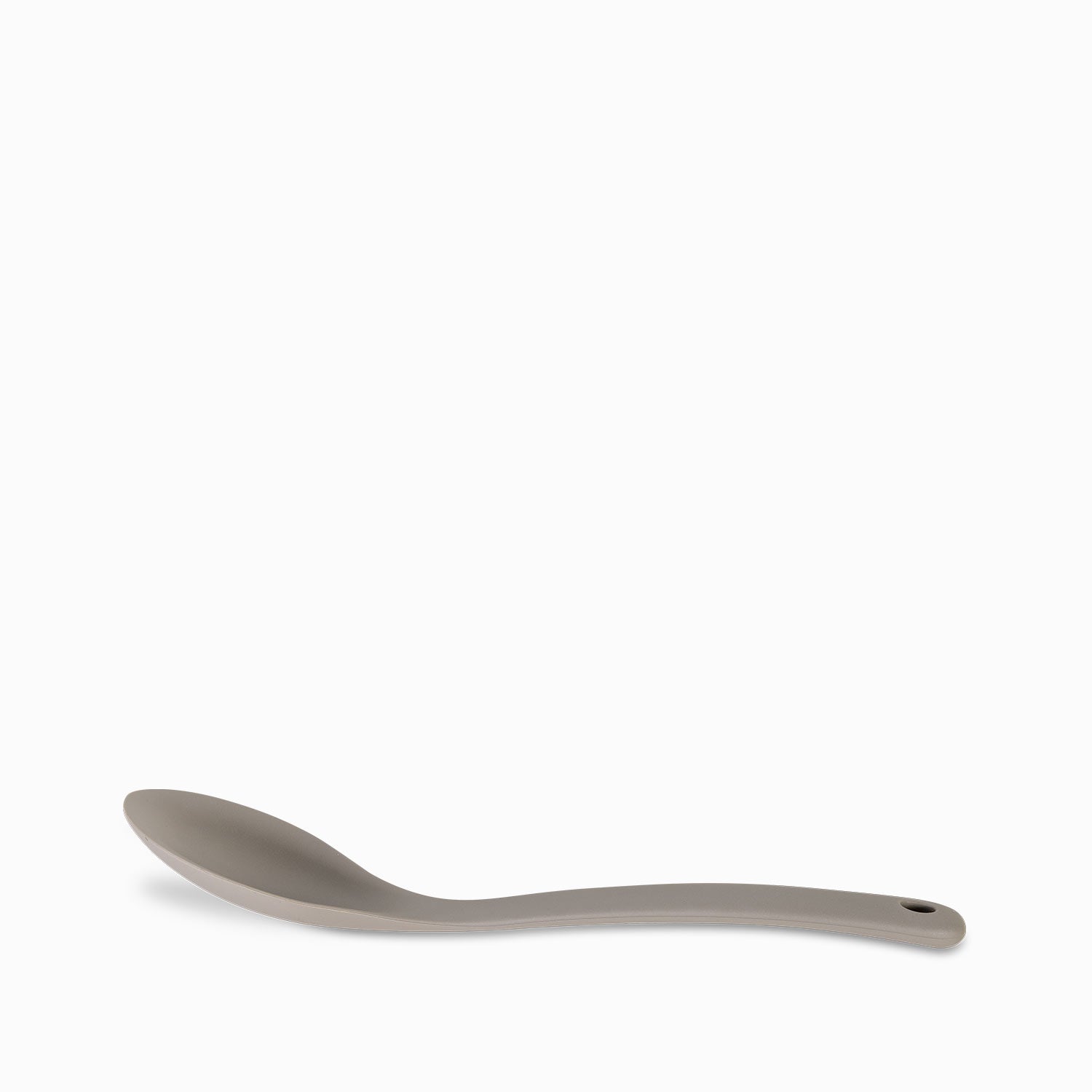 Cuchara silicona gris 32cm