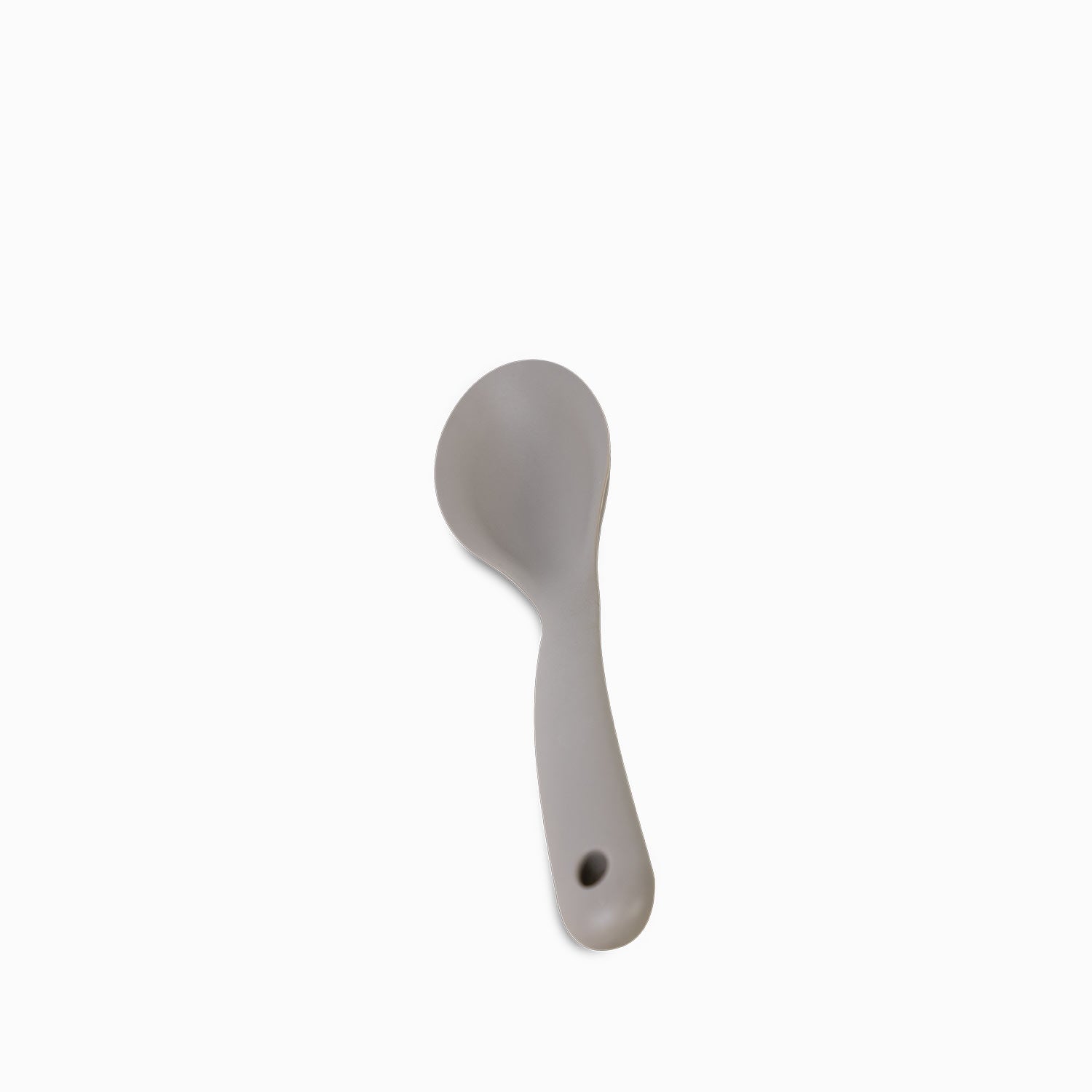 Cuchara silicona gris 32cm