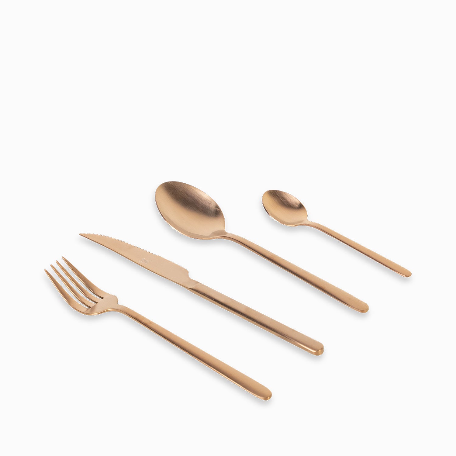 Cubiertos Alton copper set x16-1-AMBIENTE GOURMET MÉXICO