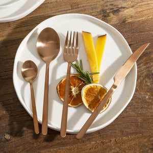 Cubiertos Alton copper set x16-2-AMBIENTE GOURMET MÉXICO