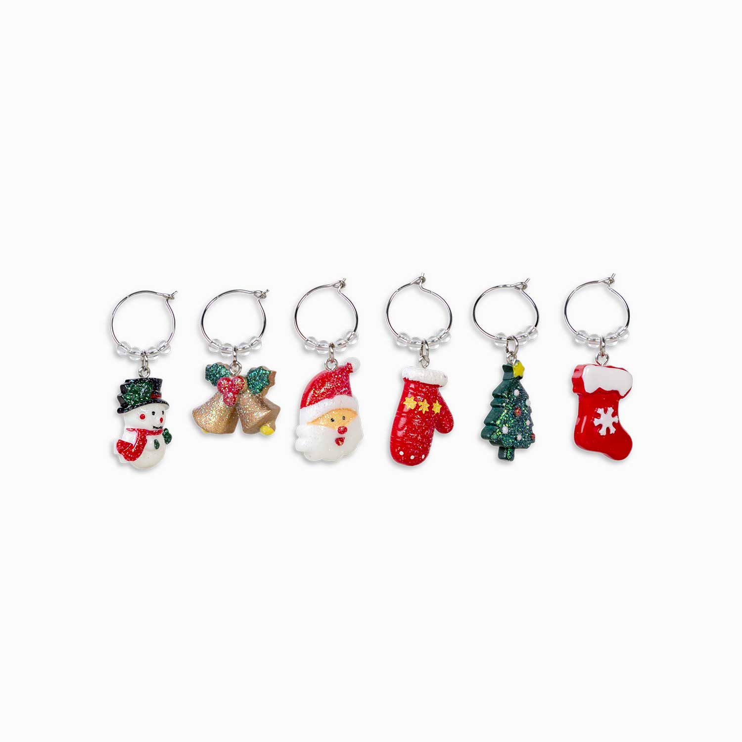 Identificadores de copas christmas setx6-1-AMBIENTE GOURMET MÉXICO