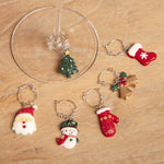 Identificadores de copas christmas setx6-3-AMBIENTE GOURMET MÉXICO