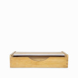 Dispensador para rollo de papel en bambu