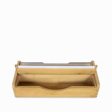 Dispensador para rollo de papel en bambu