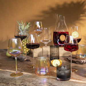 Vaso ambar tornasol setx2-4-AMBIENTE GOURMET MÉXICO