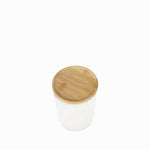 Recipiente redondo tapa en bambu 950ml