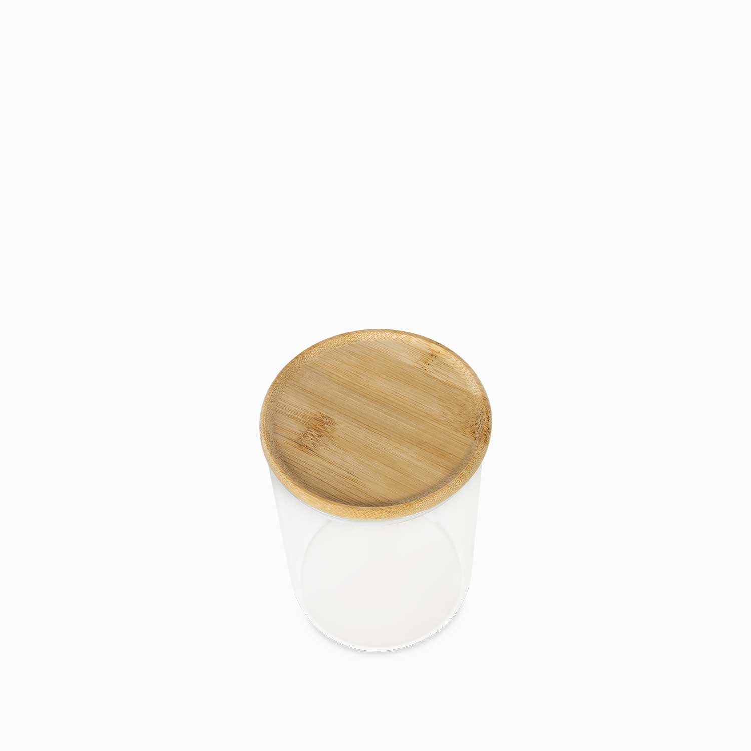 Recipiente redondo tapa en bambu 950ml