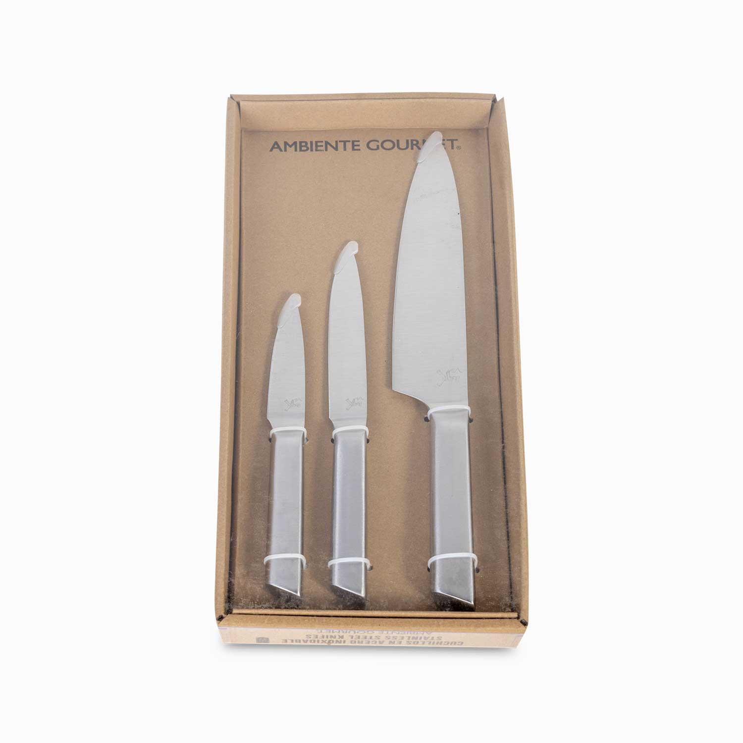 Cuchillos en acero setx3-3-AMBIENTE GOURMET MÉXICO