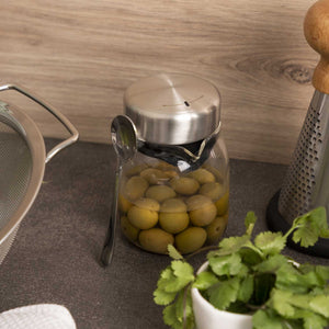 Recipiente para almacenar con cuchara 200ml-2-AMBIENTE GOURMET MÉXICO