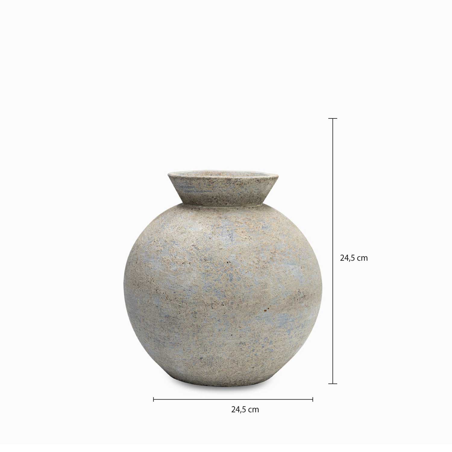 Jarrón Terracota Bajo-3-AMBIENTE GOURMET MÉXICO