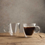 Mug alto doble pared 160ml setx2