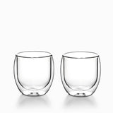 Vaso doble pared curvo 250ml setx2