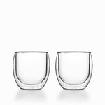 Vaso doble pared curvo 250ml setx2