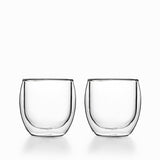 Vaso doble pared curvo 250ml setx2