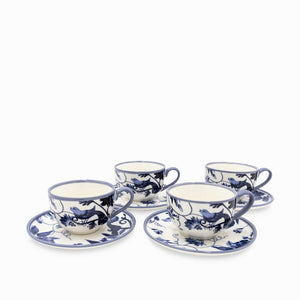 Pocillo y plato Porto 200ml set x4-1-AMBIENTE GOURMET MÉXICO