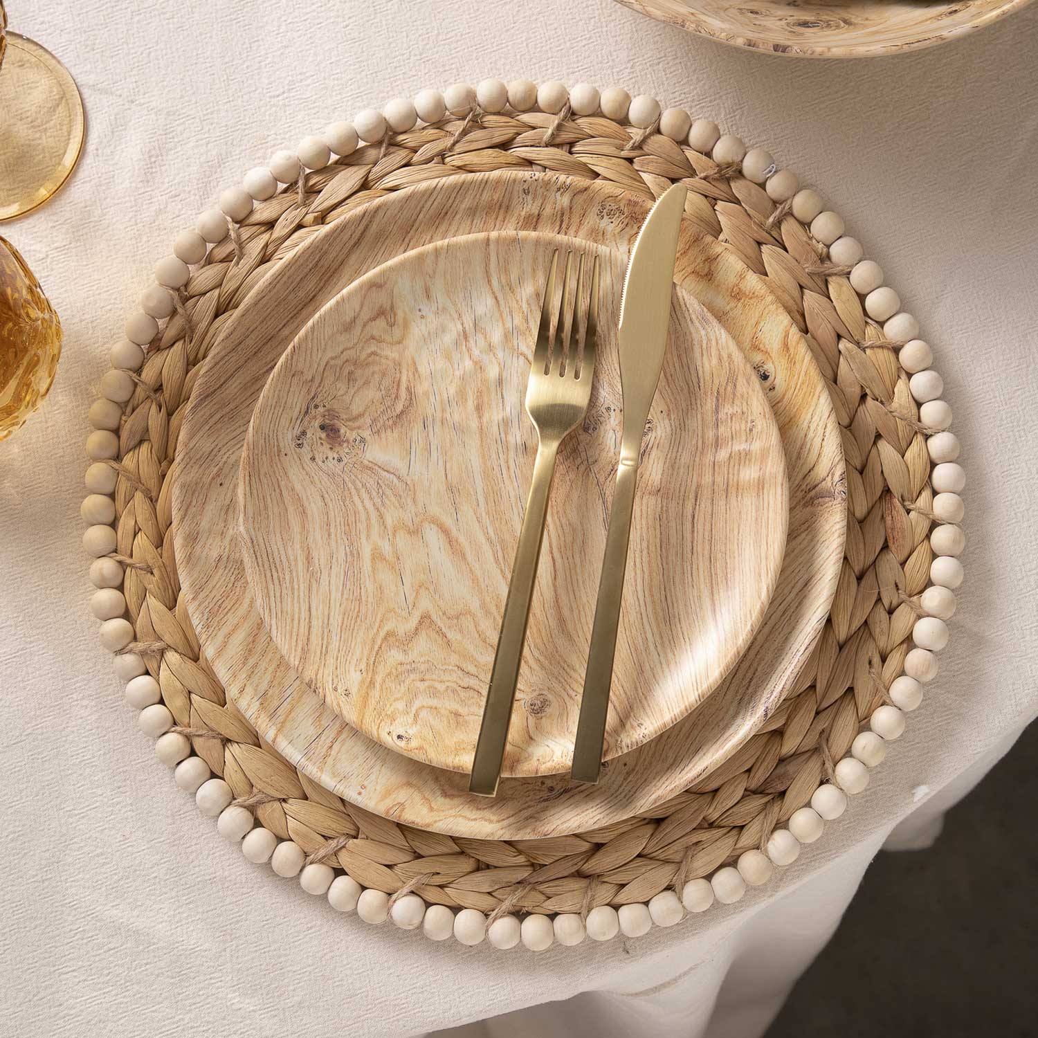 Cubiertos Dublín champaña setx16-4-AMBIENTE GOURMET MÉXICO