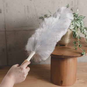 Plumero con mango en bambú-2-AMBIENTE GOURMET MÉXICO