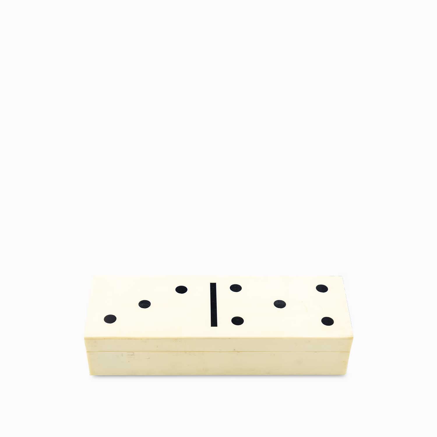 Juego domino blanco y negro