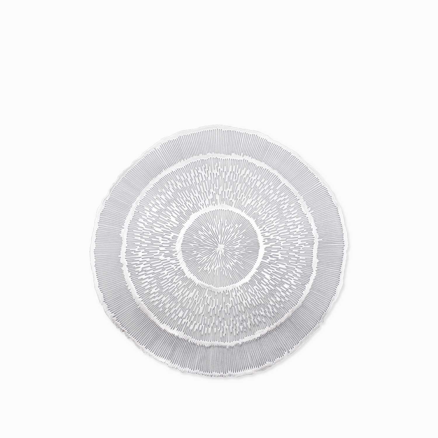 Individual redondo tronco plateado-1-AMBIENTE GOURMET MÉXICO