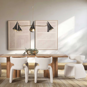 Silla comedor Evi beige