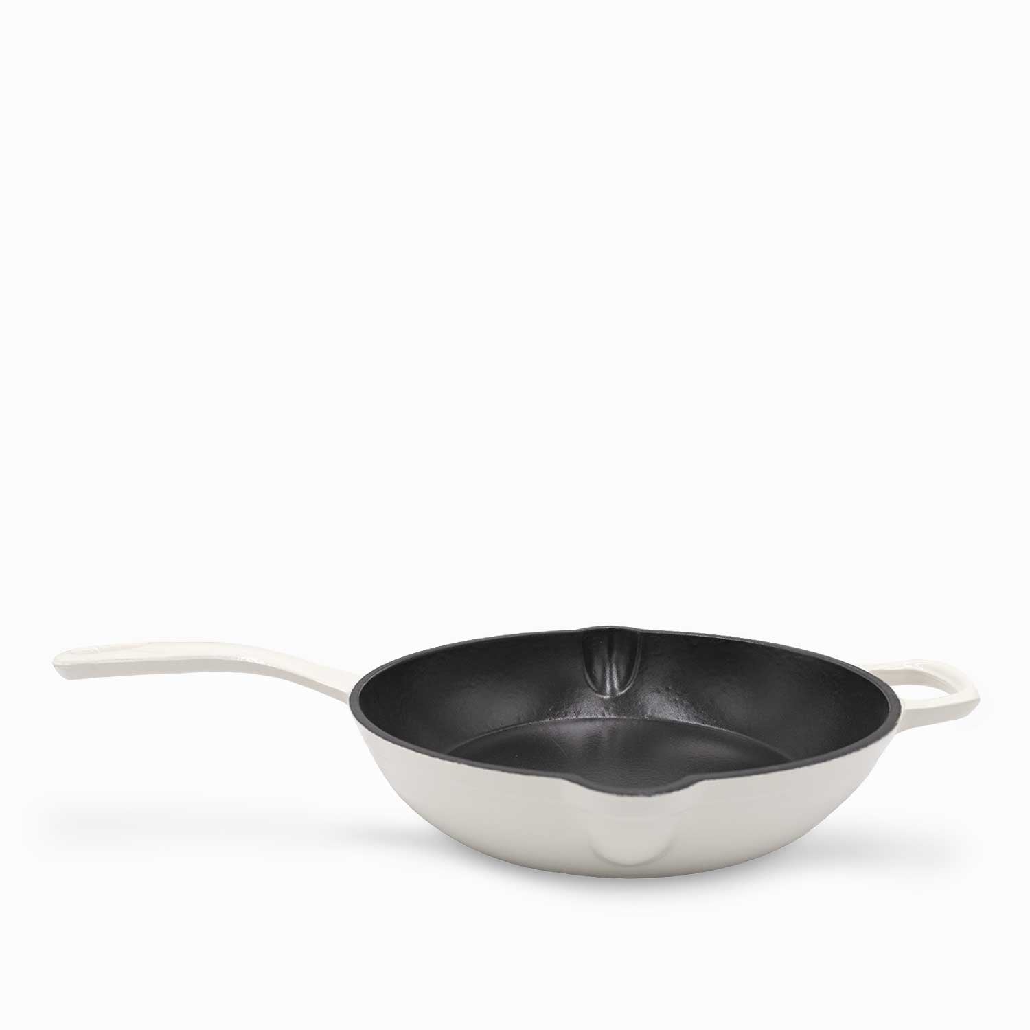 Sartén blanco 26cm en hierro fundido