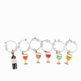 Identificadores De Copas Vino Colores Setx6